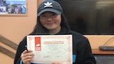 3/28 Lina Endo passed CASI Level 2   遠藤里...