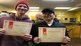4/18 Asahi Ueno passes CASI Level 2 