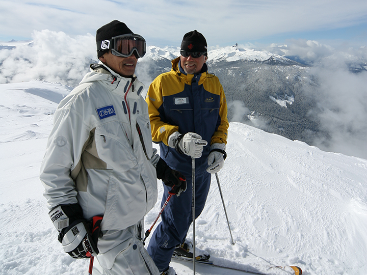 シニアスキー、スノーボードスキルアッププログラム 例２